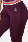 Zelocity Quick Dry 3/4Th Gym Leggings - Winter Bloom — thumbnail 5